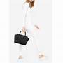 Michael Kors Selma Leather Satchel Bag