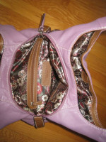 Like Brand New: Tignanello Genuine Leather Lilac Purple Hobo Style Bag