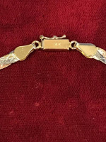 Try colour gold necklace