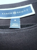 Festive , light weight Christmas sweater: Karen Scott