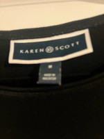 Festive , light weight Christmas sweater: Karen Scott