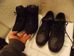 New Nike Black Leather AirVisiPro2 Sz 10.5 New Balance Womans sz 12
