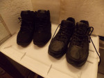 New Nike Black Leather AirVisiPro2 Sz 10.5 New Balance Womans sz 12
