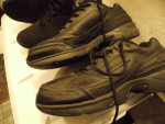 New Nike Black Leather AirVisiPro2 Sz 10.5 New Balance Womans sz 12
