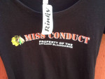 Chicago Blackhawks Miss Conduct Scoop Neck Tee - Size M - Brand New