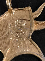 gold Viking Charm