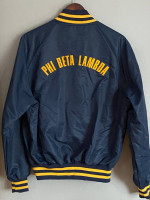 Nylon Varsity Jacket XL Phi Beta Lambda Mayville State