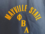 Nylon Varsity Jacket XL Phi Beta Lambda Mayville State