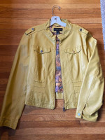 Bagatelle Ladies Faux Leather Jacket