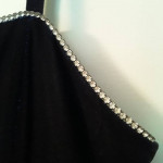Formal Prom Gown with straps  $25  (dark blue)