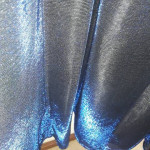 Formal Prom Gown with straps  $25  (dark blue)