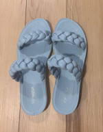 TopModa blue going out sandal.