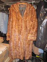 Vintage Mandel Brothers Furriers, Chicago Marmot Fur Coat