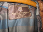 Vintage Mandel Brothers Furriers, Chicago Marmot Fur Coat