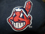 Cleveland Indians Chief Wahoo Strickland's Strap Back Hat/Cap~MINT