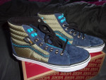 New Unisex Vans Canvas Hi-tops, Brand New