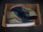New Unisex Vans Canvas Hi-tops, Brand New