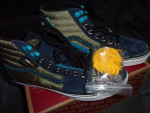 New Unisex Vans Canvas Hi-tops, Brand New