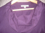 2 Womens Long-Sleeved Purple Tops. Each: