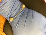 18 K white and yellow gold lady’s bracelet