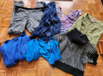 7 pc teen girl clothes  pants tops sweater  crop