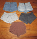 Jr. Small Shorts & S/M tops