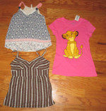 Jr. Small Shorts & S/M tops