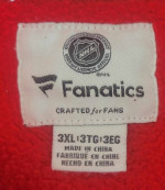 Men’s NHL Licensed FANATICS Washington Capitals Red 77 Sweatshirt 3XL