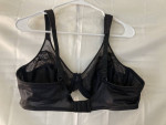 BLACK PLAYTEX SECRETS 42B LACY BRA