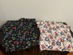 Scrubs tops sz medium womans scrub tops