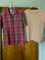 All pictured are the same size X Large $3.00 each
