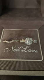 Women’s Neil Lane Rose Gold Diamond Ring Set. 14K Gold