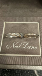 Women’s Neil Lane Rose Gold Diamond Ring Set. 14K Gold