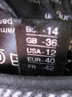 Duffle NEW wool coat Gloverall charcoal women Size US 12