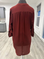 Lush Burgundy Blouse