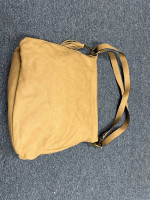 Bass Leather “hobo style” Handbag - Sand - NWT