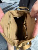Bass Leather “hobo style” Handbag - Sand - NWT