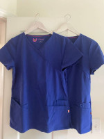 2 Urbane scrub tops-Size Small