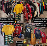 TONS of vintage clothing at EsoArts in downtown Lancaster, 200+ pieces