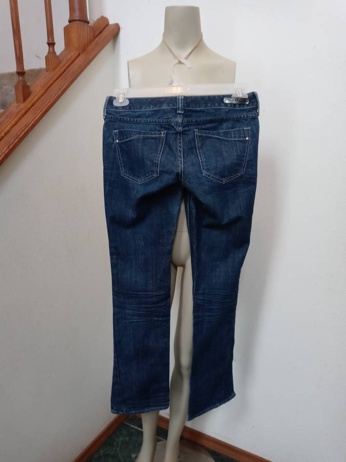 Limited Express 4R Low Skinny Denim Stretch Blue Jeans
