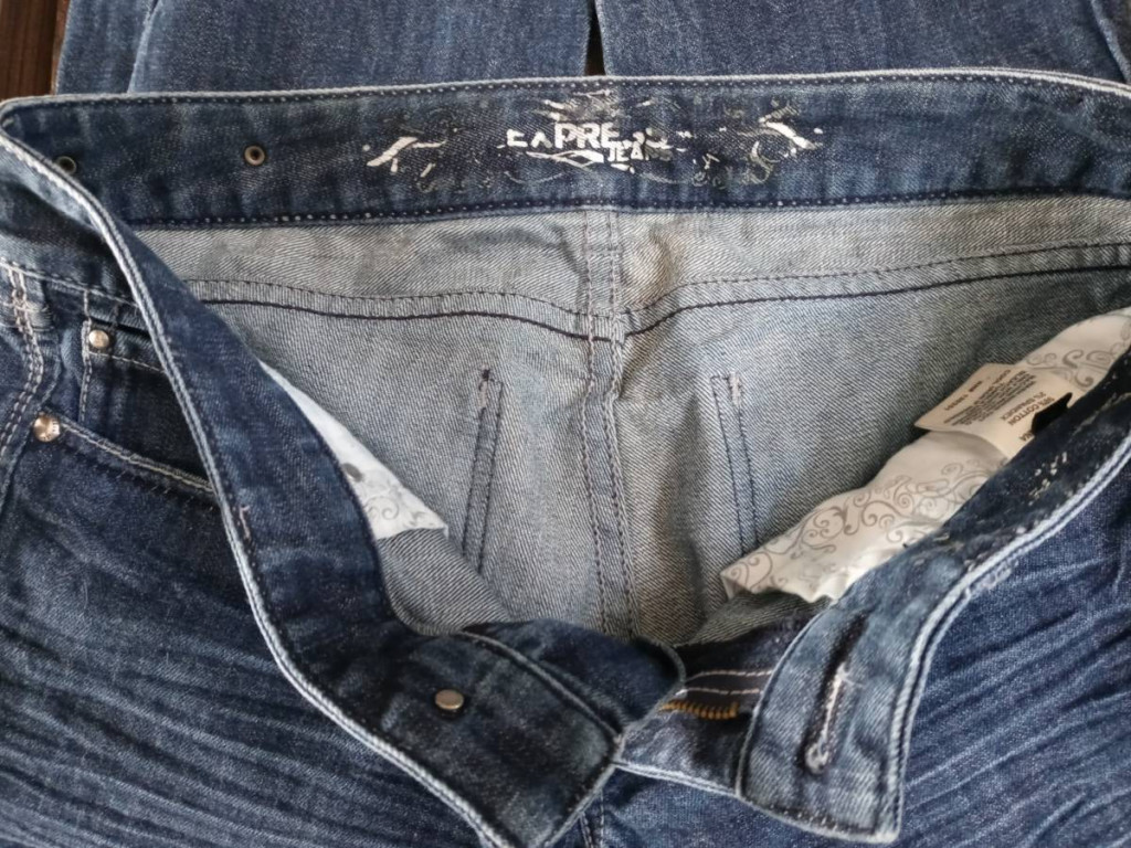 Limited Express 4R Low Skinny Denim Stretch Blue Jeans