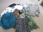 Lot of 10 ladies blouses & tops size Large