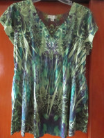 Lot of 10 ladies blouses & tops size Large