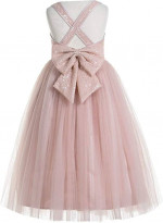 Blush Flower Girl Dresses