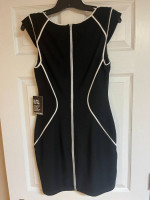 Brand New Black Ribbed Dress