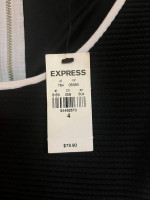 Brand New Black Ribbed Dress