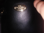 Coach black bag
