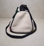 Pendleton Signature Wool Red Green Black White Strips Blanket Purse