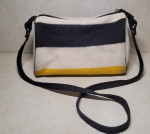 Pendleton Signature Wool Red Green Black White Strips Blanket Purse