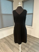 Matty M Black eyelet Dress - Size Medium